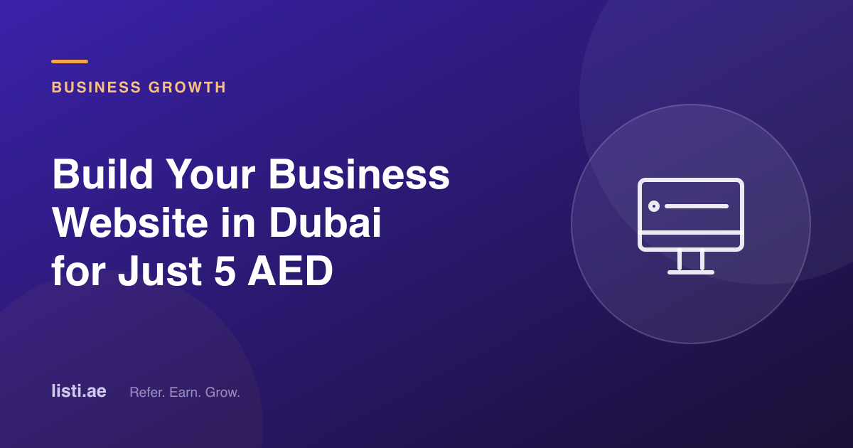 How to Build a Business Website in Dubai: The Complete Guide